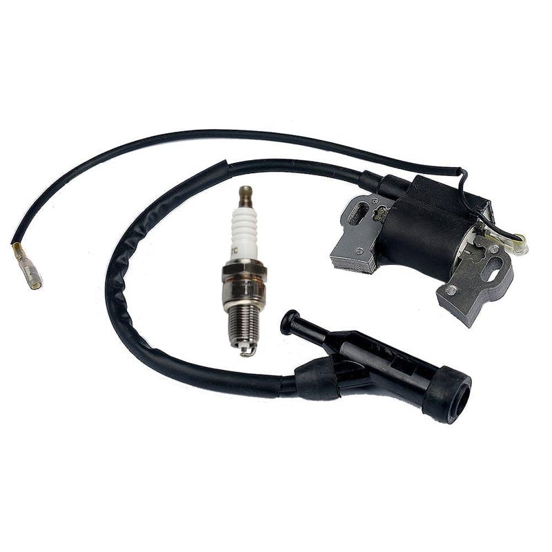 Panari GP7500E Ignition Coil for Generac GP5000 GP5500 GP6000E GP6500 GP7500 Generator for Honda GX240 GX270 GX340 GX390 8HP 9HP 10HP 13HP Engine Parts with Spark Plug - Image 1